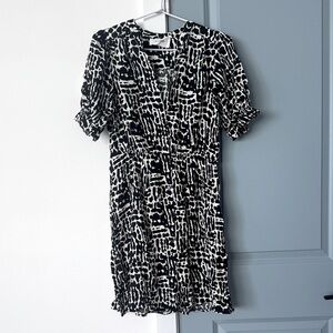 ba&sh Monochrome Midi Dress